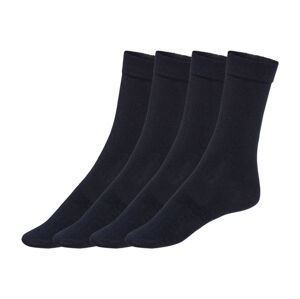 esmara® Dámske ponožky, 4 páry (39/42, navy modrá)